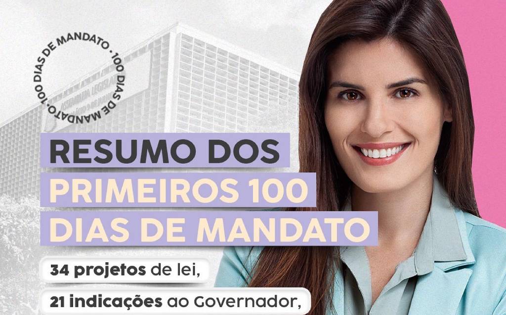 Deputada eleva o padrão de atuação e produtividade parlamentar