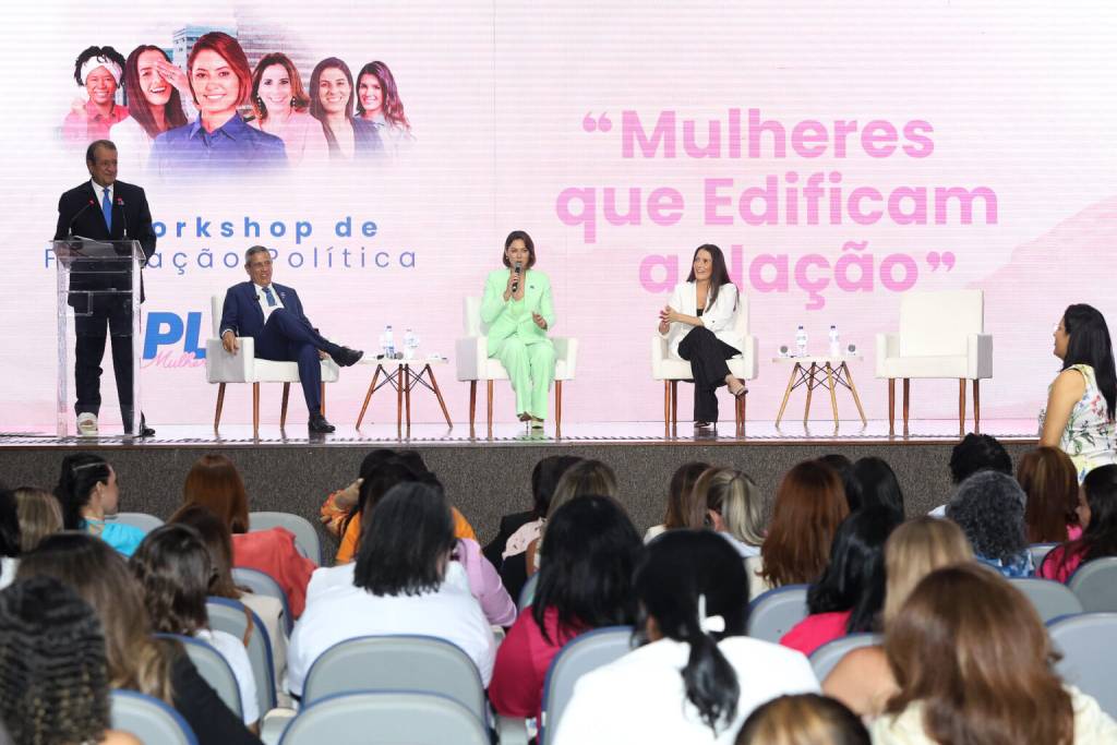 Abertura do Workshop de Formação Política - Mulheres Que Edificam a Nação. Foto: Beto Barata / PL