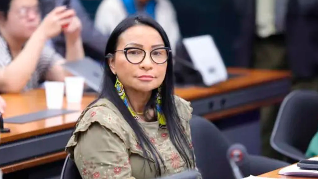 Deputada Silvia Waiãpi (PL-AP) começou a coletar assinaturas para a CPI na última quinta-feira, 24 - Foto: Mario Agra/Câmara dos Deputados