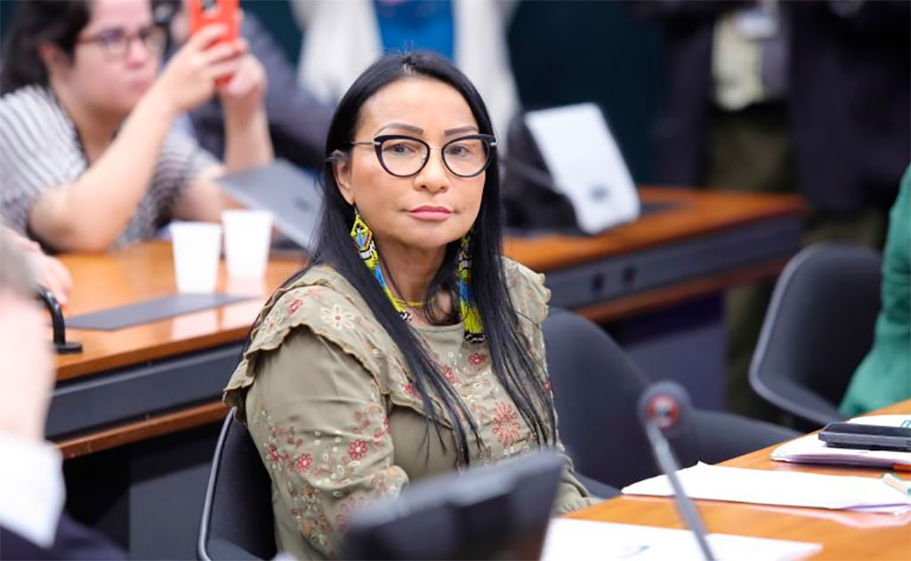 Silvia Waiãpi (PL-AP), relatora da proposta na comissão – Foto: Mario Agra / Câmara dos Deputados