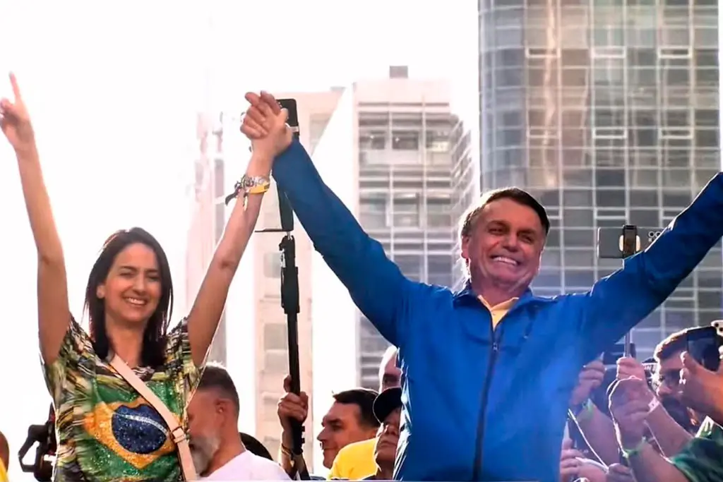 Gianni Nogueira, única pré-candidata do MS ao Senado que participa do ato na Paulista ao lado de Bolsonaro - Foto: divulgação/Assessoria de Imprensa da Vice-prefeita