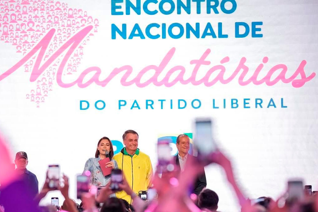 Michelle Bolsonaro promove Encontro Nacional de Mandatárias e reforça protagonismo feminino no PL - Foto: Natanael Alves/PL