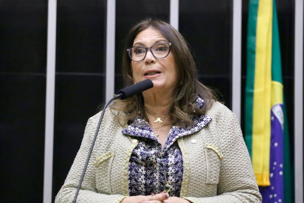 Deputada Bia Kicis (PL-DF), relatora – Foto: Kayo Magalhães / Câmara dos Deputados