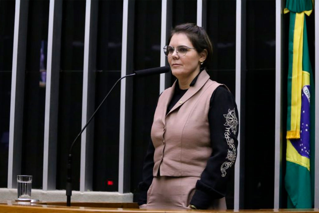 Deputada Coronel Fernanda (PL-MT), relatora do projeto – Foto: Kayo Magalhães/Câmara dos Deputados