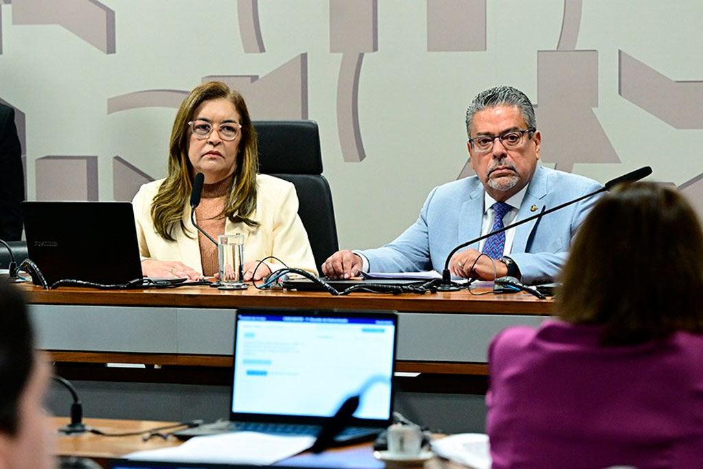 Dra. Eudócia (PL-AL) e Dr. Hiran são, respectivamente, presidente e vice-presidente da subcomissão - Foto: Geraldo Magela/Agência Senado