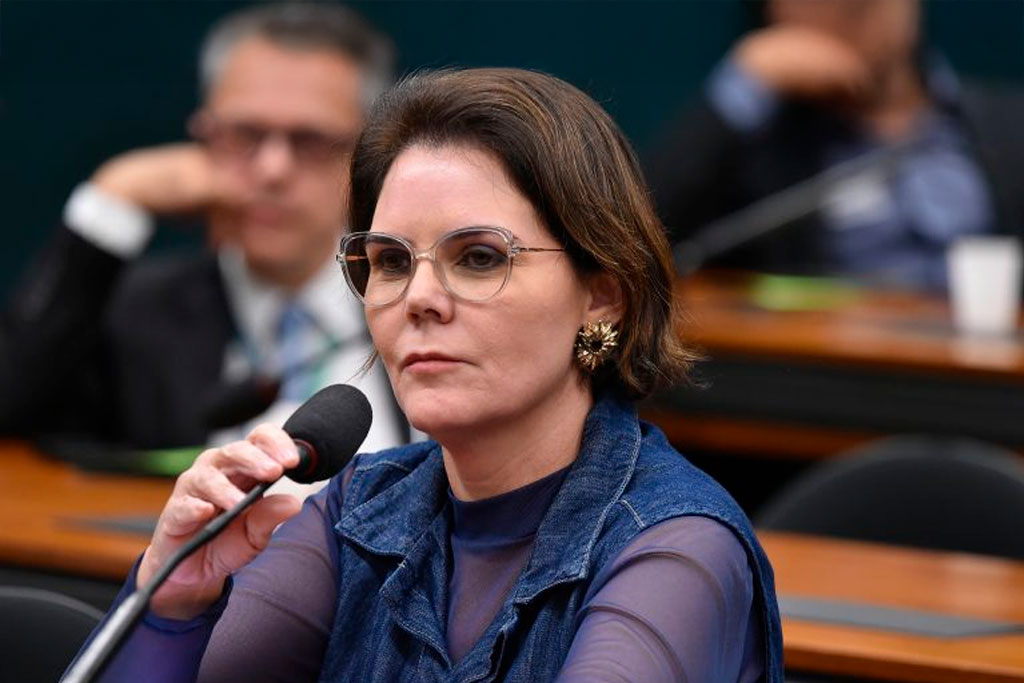 Deputada Coronel Fernanda (PL-MT), relatora da proposta na comissão - Foto: Zeca