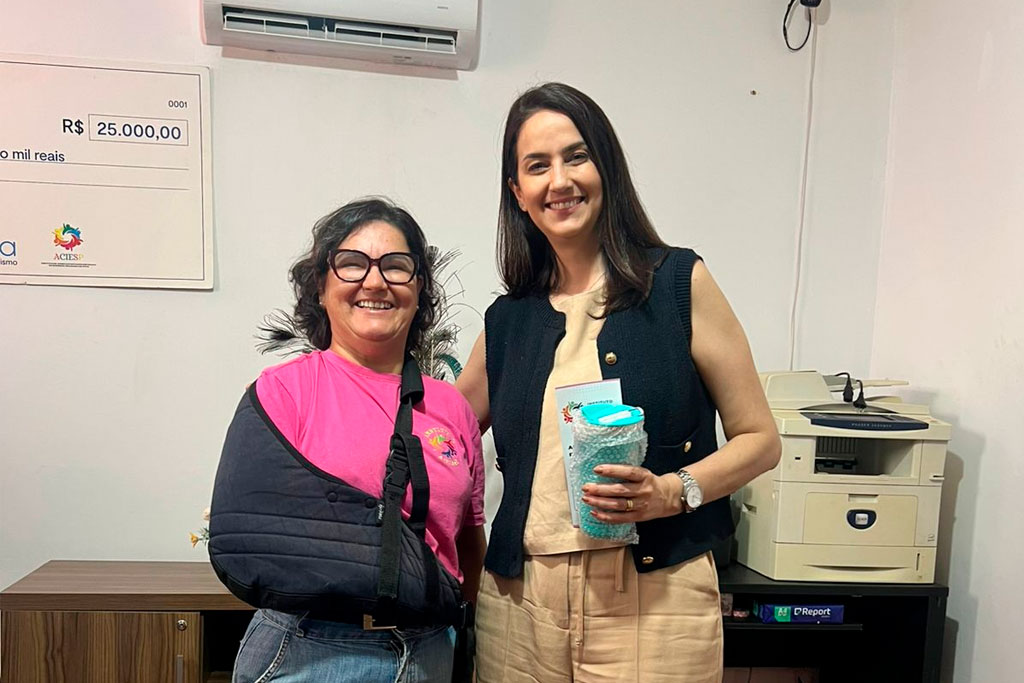 Gianni Nogueira (PL-MS) visita Instituto ACIESP e destaca os trabalhos de mulheres vítimas de violência - Foto: divulgação/Assessoria de Imprensa