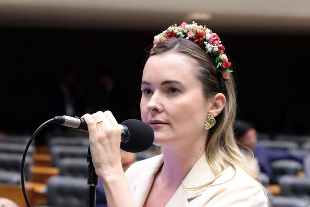 Deputada Julia Zanatta (PL-SC) propôs a realização do debate – Foto: Bruno Spada / Câmara