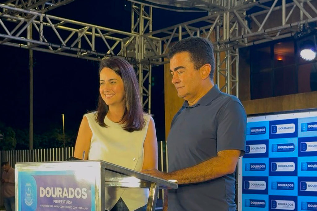 Gianni Nogueira (PL-MS) participa do ato que marca investimento de R$ 9,3 milhões na reconstrução do Teatro Municipal de Dourados - Foto: Assessoria de Imprensa