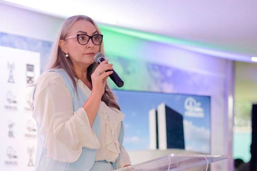 Presidente da Câmara de Portos, a deputada federal Daniela Reinehr (PL-SC) - Foto: divulgação/Assessoria de Imprensa