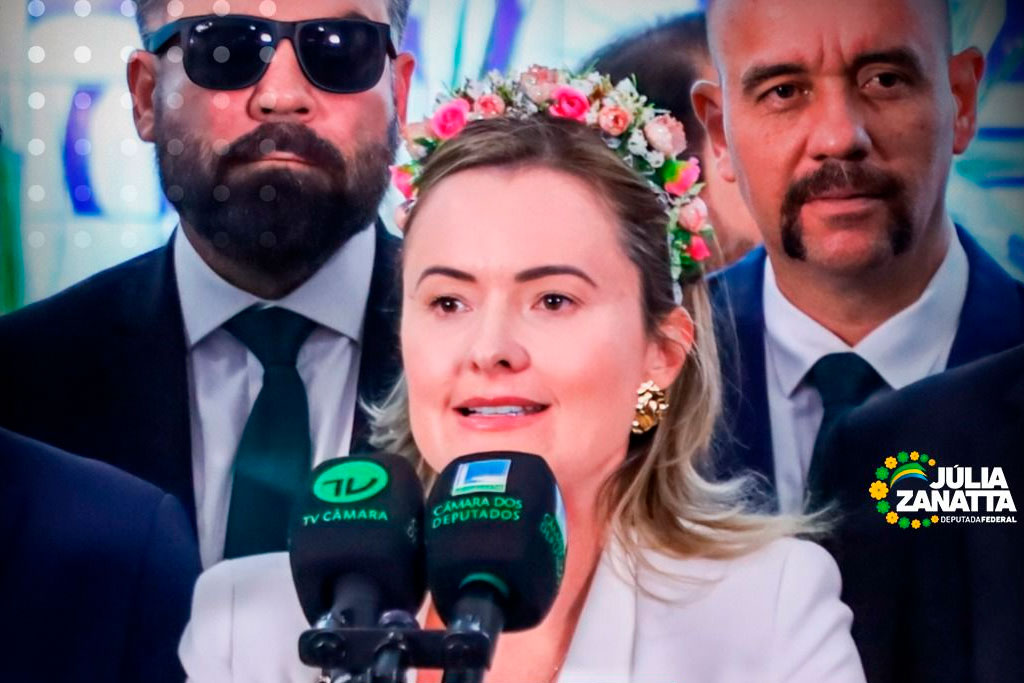 Deputada federal Júlia Zanatta (PL-SC) convoca coletiva para apresentar ações em defesa da participação feminina na Câmara - Foto: divulgação/Agência Câmara de Notícias