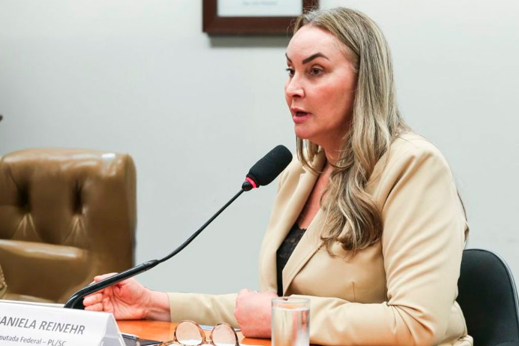 Deputada federal Daniela Reinehr (PL-SC), presidente da Comissão de Turismo da Câmara dos Deputados - Foto: divulgação/Agência Câmara de Notícias