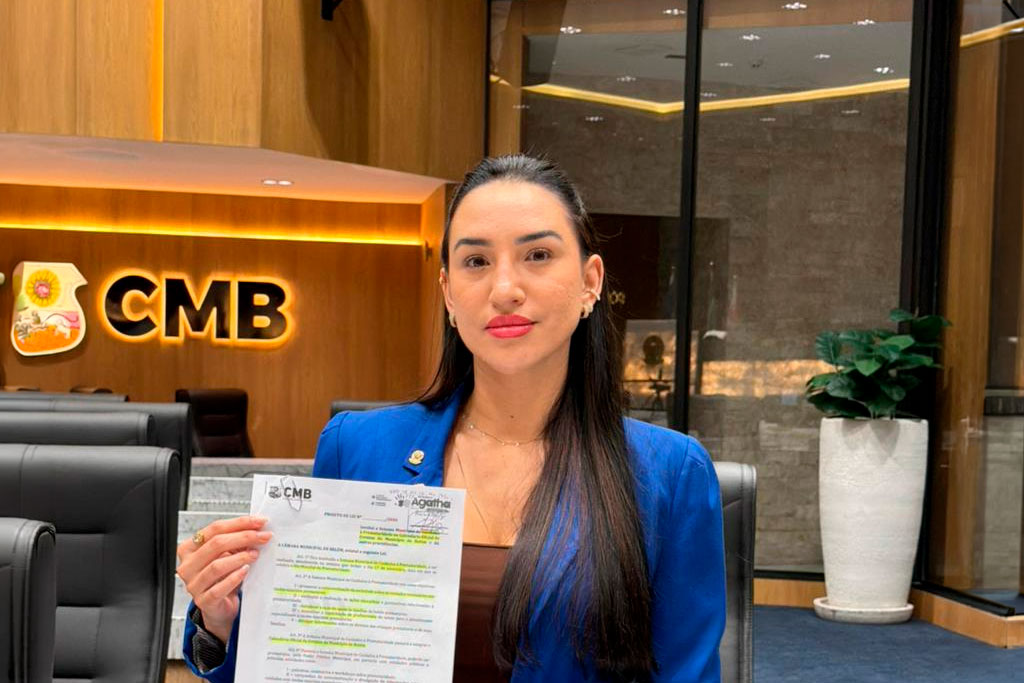 Vereadora de Belém, Ágatha Barra (PL-PA) - Foto: divulgação/CMB