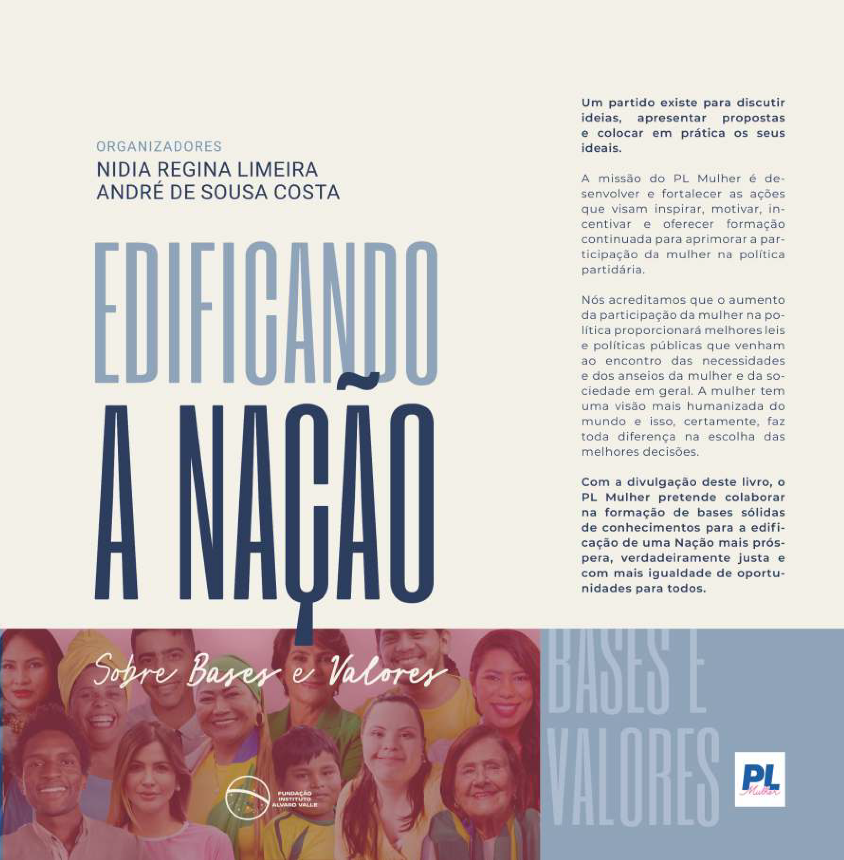 Capa - Edificando a Nação Sobre Bases e Valores - Volume 1