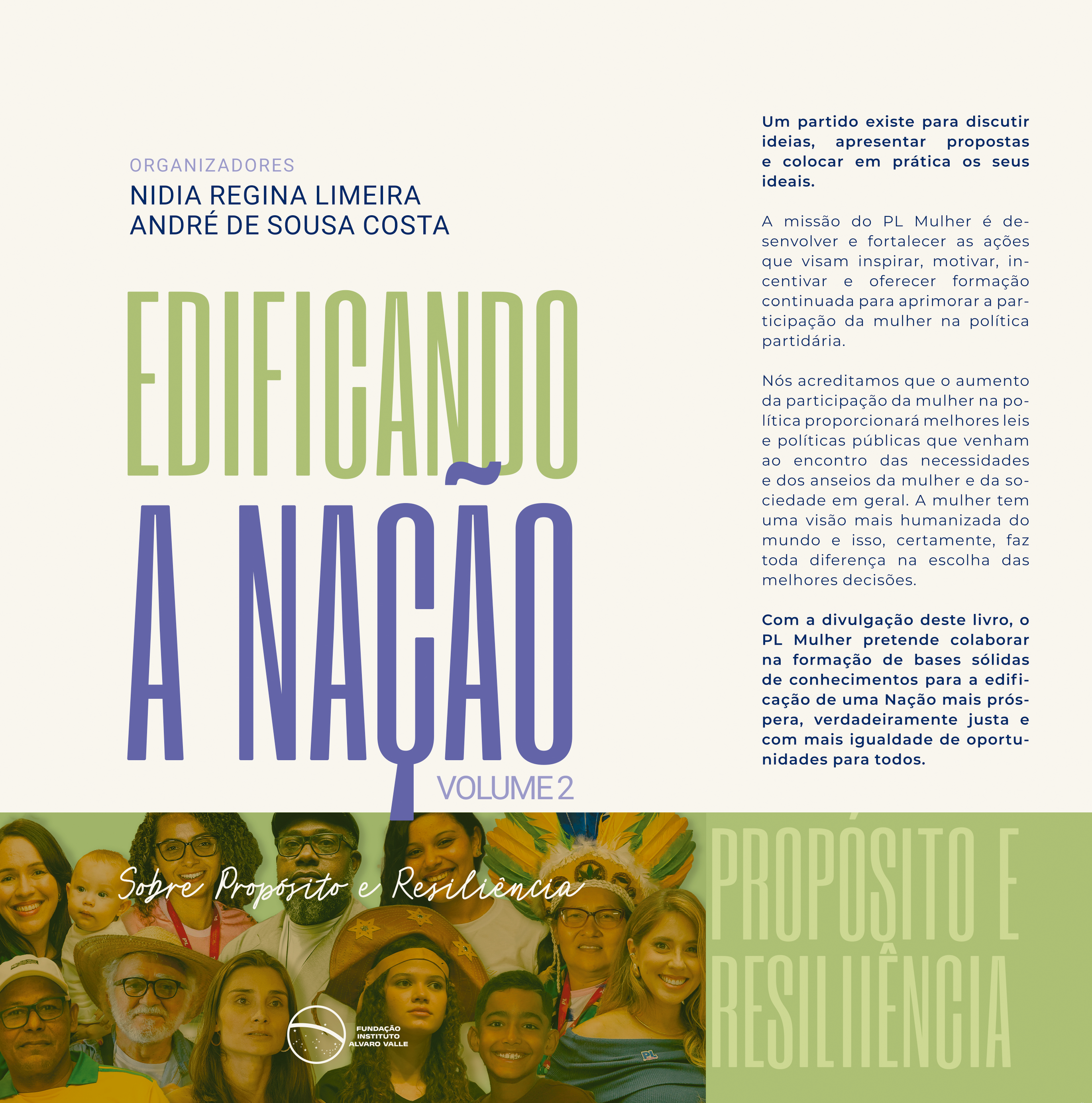 Capa - Edificando a Nação Sobre Bases e Valores - Volume 2