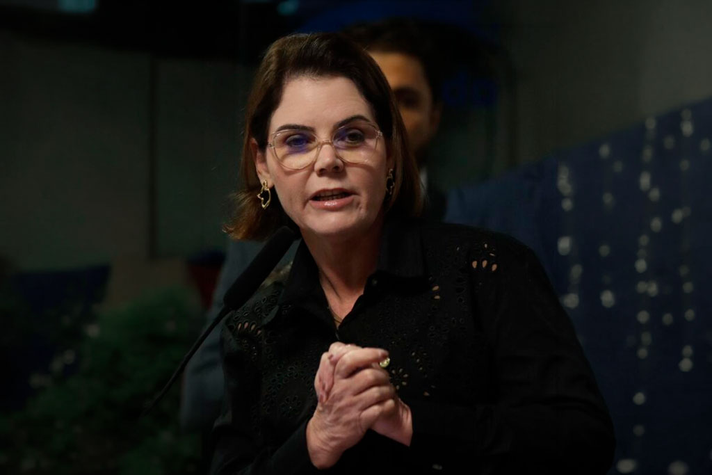 “Se não é esquerdista, é o quê?”: Coronel Fernanda (PL-MT) chama Lula de mentiroso após declaração no G7 - Foto: divulgação/Site da Deputada