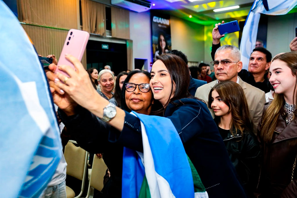 Pré-candidatura de Gianni (PL-MS) reuniu lideranças de Dourados e região - Foto: Assessoria