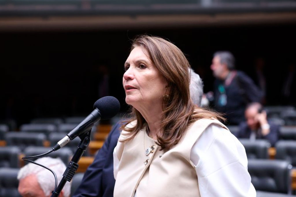 Bia Kicis (PL-DF), relatora da proposta - Foto: Kayo Magalhães/Câmara dos Deputados