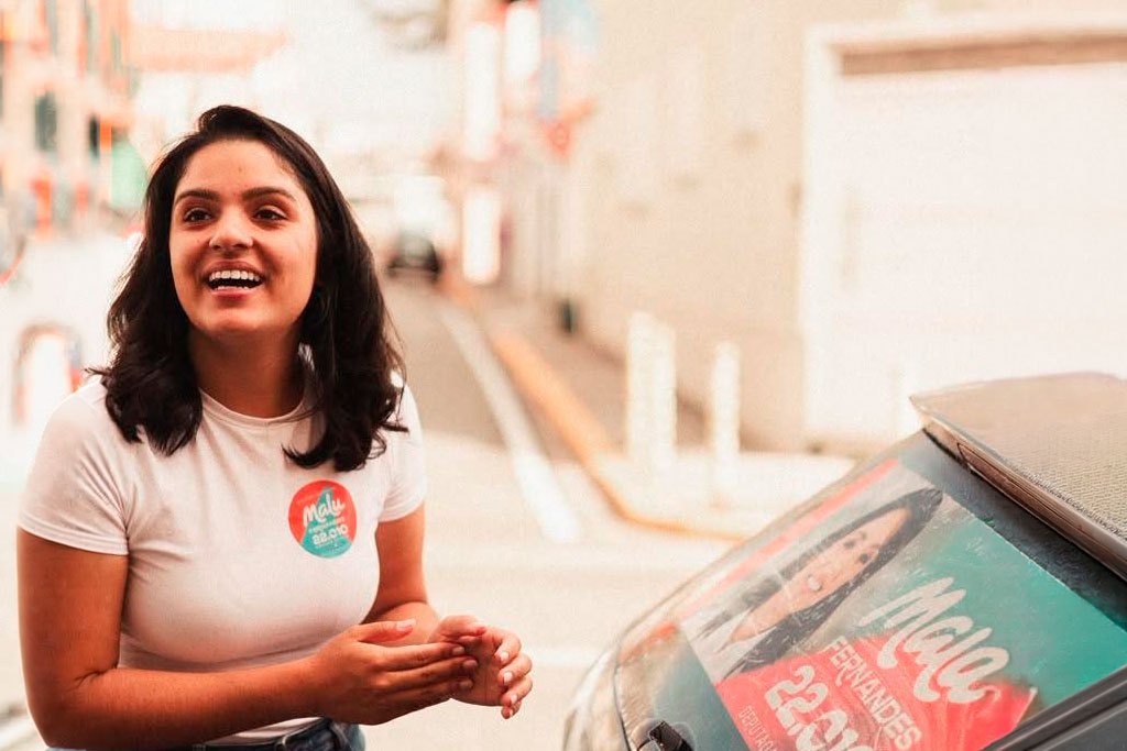 Mais votada no Alto Tietê em 2024, Malu Fernandes (PL-SP) intensifica agenda de rua e amplia contato com eleitores - Foto: divulgação/Assessoria de Imprensa