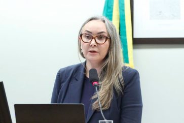 Daniela Reinehr (PL-SC) recomendou a aprovação da proposta – Foto: Vinicius Loures/Câmara dos Deputados